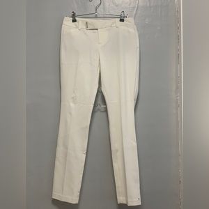 White Calvin Klein Trousers Size 0
